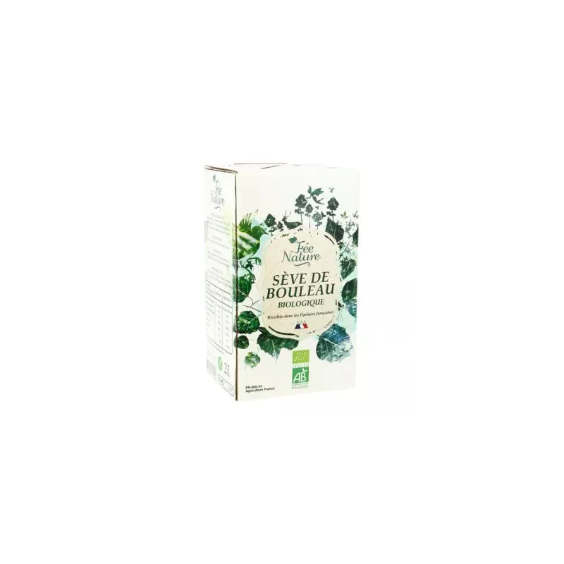 Sève de bouleau aux bourgeons de cassis Bio Fée nature - 2 litres