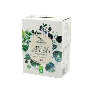 Sève de bouleau Bio Fée nature récolte 2025- 100% bio et française - 5 litres