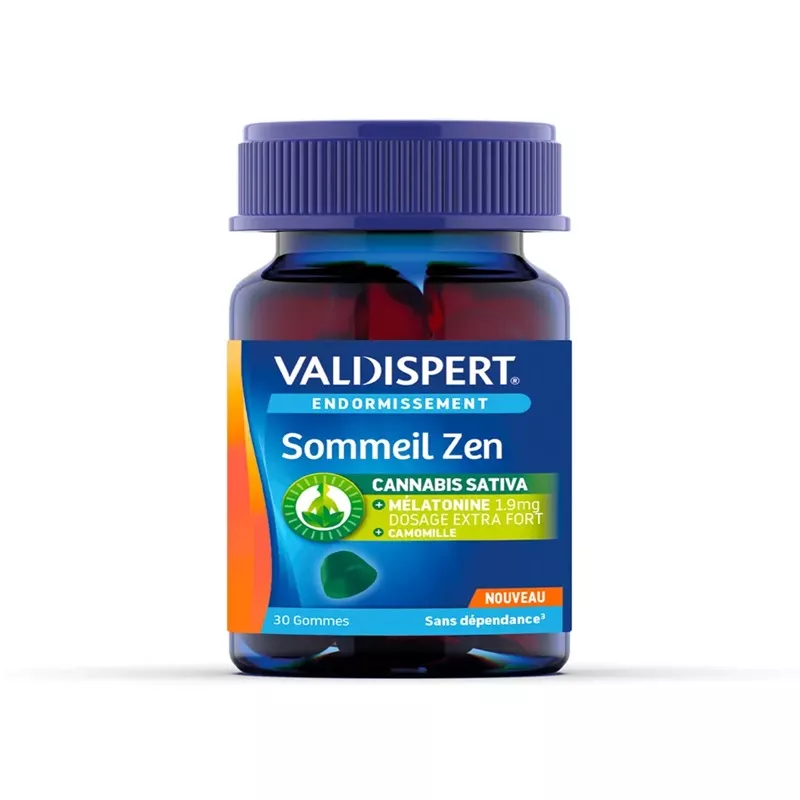 Sommeil Zen Cannabis Sativa Valdispert - Endormissement - 30 gummies