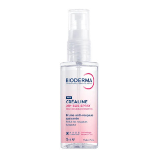 Brume anti-rougeurs apaisante Créaline AR+ SOS Spray Bioderma - 70ml