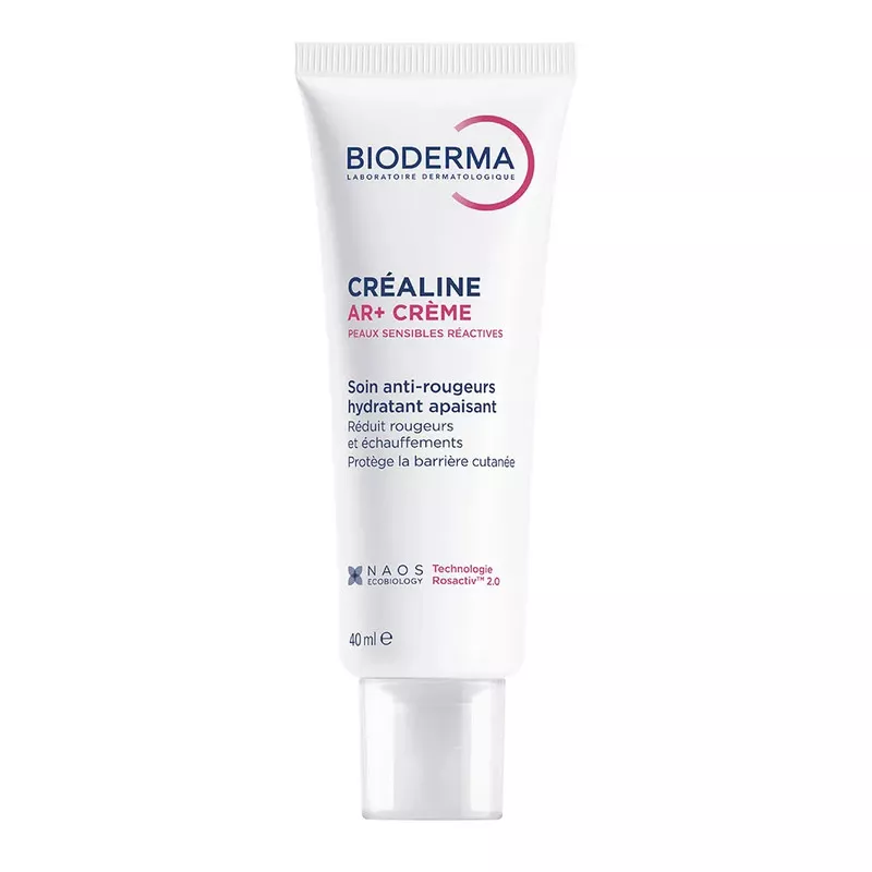 Soin anti-rougeurs hydratant apaisant Créaline AR+ Crème Bioderma - 40ml