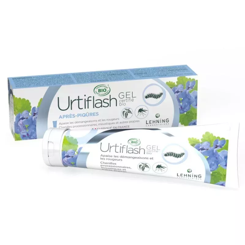 Gel après-piqûres Bio Urtiflash Lehning - Démangeaisons - 50g
