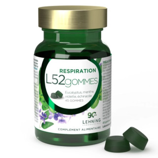 Gommes Respiration L52 Lehning - 45 gommes