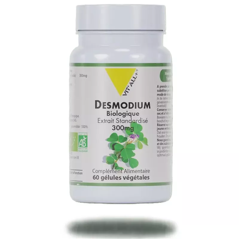 Desmodium Bio 300mg Vit'all+ - Fonction hépatique - 60 gélules