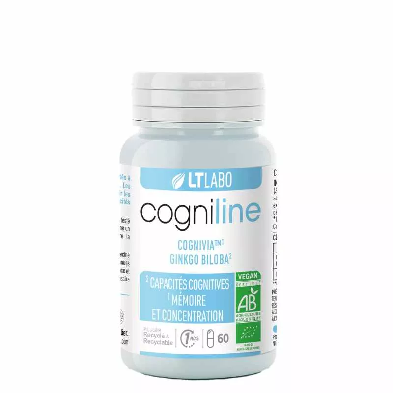 Cogniline Bio LT Labo - Fonctions cognitives - 60 gélules