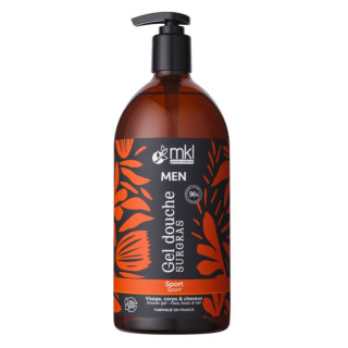 Gel douche surgras homme Sport MKL Men - Visage, corps et cheveux - 1L