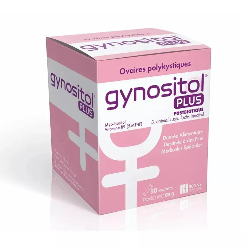 Gynositol® Plus Postbiotique Besins International - SOPK - 30 sachets
