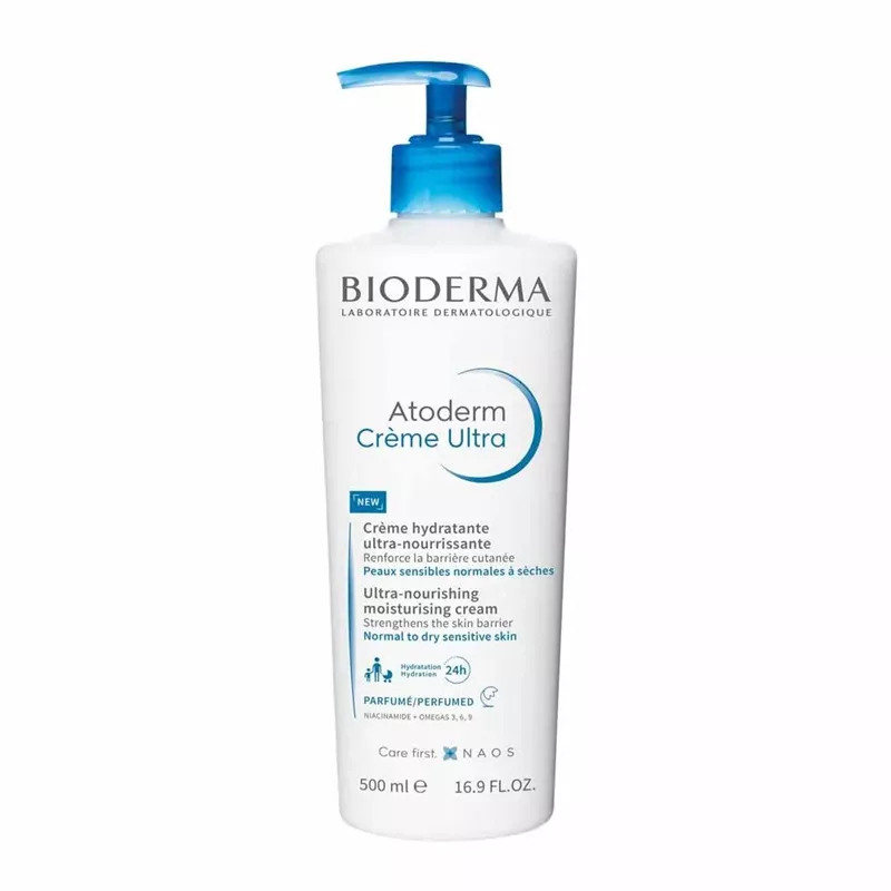 Bioderma Atoderm Crème Ultra Crème hydratante ultra-nourrissante - 500ml