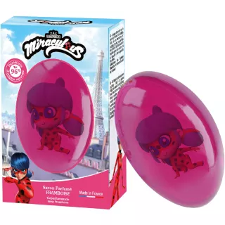 Savon solide framboise Ladybug Le Comptoir du Bain X Miraculous - 75g