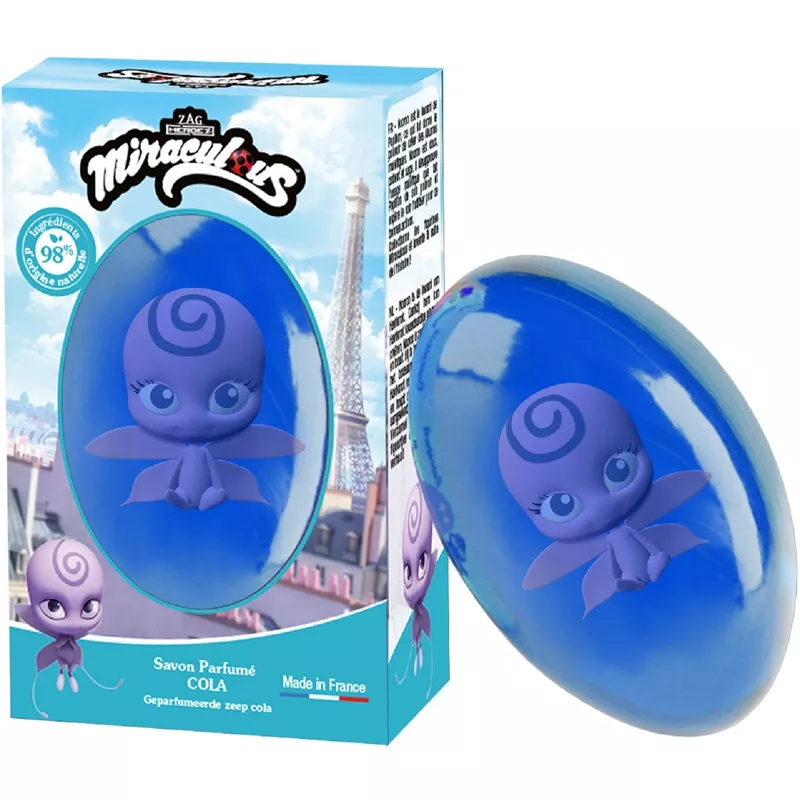 Savon solide cola Nooroo Le Comptoir du Bain X Miraculous - 75g