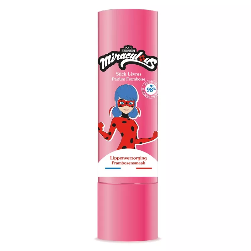 Stick à lèvres framboise Le Comptoir du Bain X Miraculous - 4g