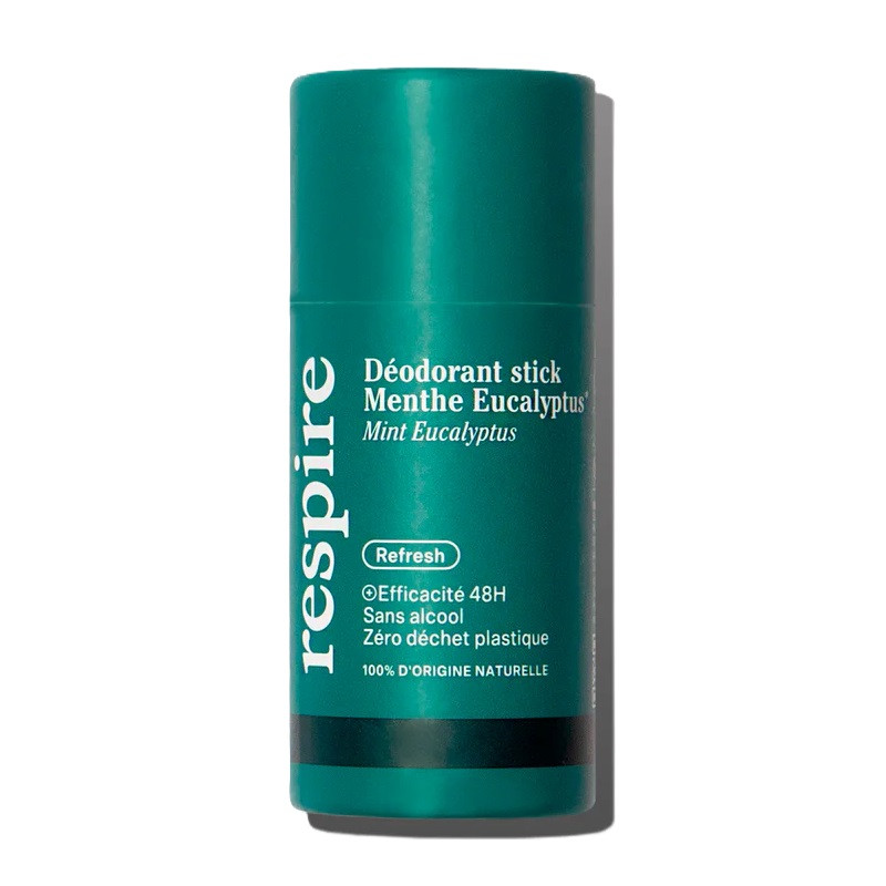 Déodorant solide en stick Menthe Eucalyptus Respire - 50g