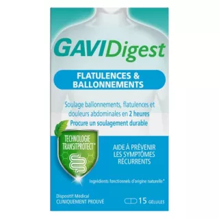 GAVIDigest Flatulences et ballonnements Reckitt & Benckiser - 30 gélules