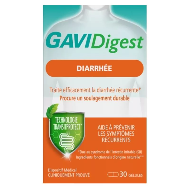GAVIDigest Diarrhée Reckitt & Benckiser - 60 gélules