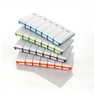 Pilulier hebdomadaire Pilbox Tempo Cooper - Coloris aléatoire