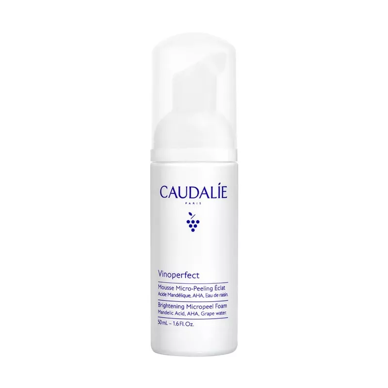 Mousse micro-peeling éclat Vinoperfect de Caudalie - Effet peau neuve - 50ml