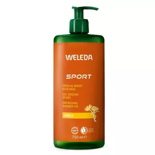 Gel douche à l'Arnica Bio Weleda Sport - Tonus et énergie - 750ml