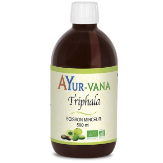Boisson minceur Triphala Bio Ayur-Vana - Digestion - 500ml