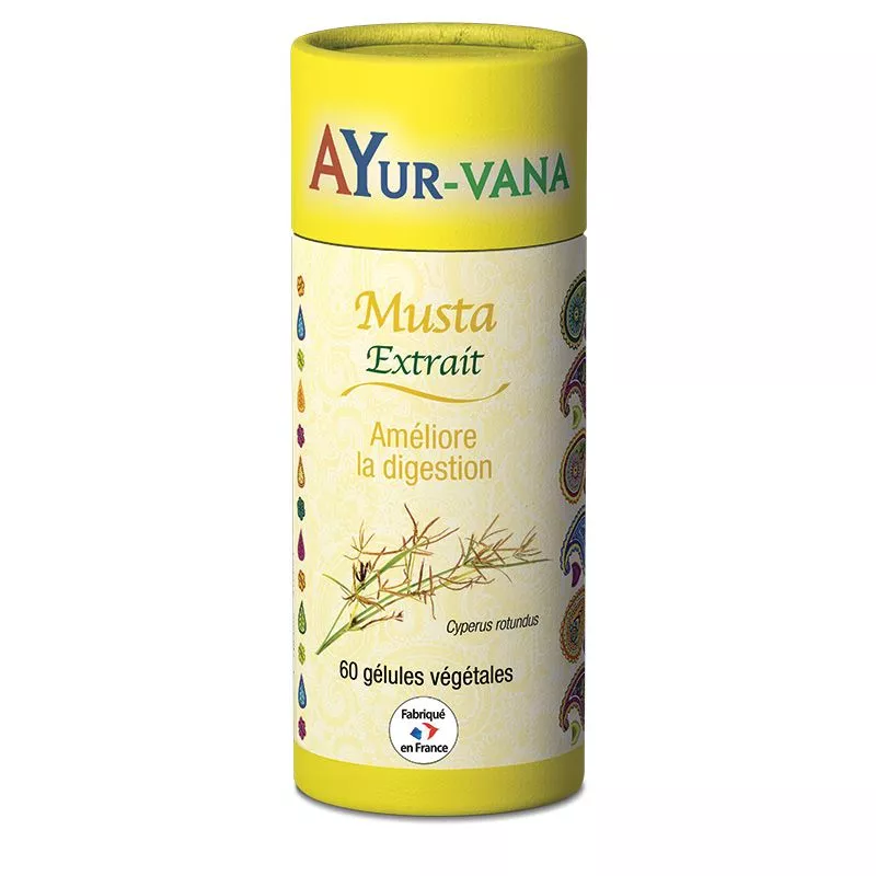 Musta Ayur-Vana - Confort digestif - 60 gélules