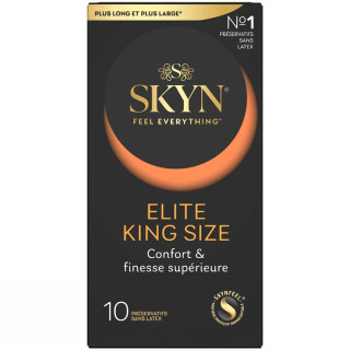 Préservatifs confort & finesse supérieure Skyn Elite King Size Manix - 10 préservatifs