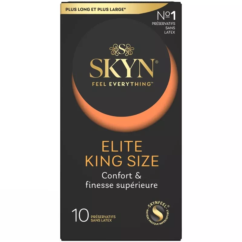 Préservatifs confort & finesse supérieure Skyn Elite King Size Manix - 10 préservatifs