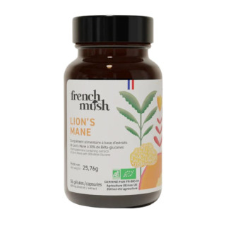 Lion's Mane Bio French Mush - Fonctions cérébrales - 56 gélules