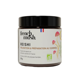 Poudre Reishi Bio French Mush - Immunité, relaxation & sommeil - 30g