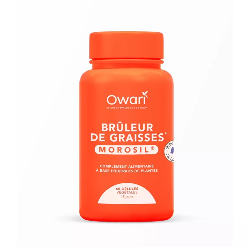 Brûleur de graisses Morosil Owari - Perte de poids - 60 gélules