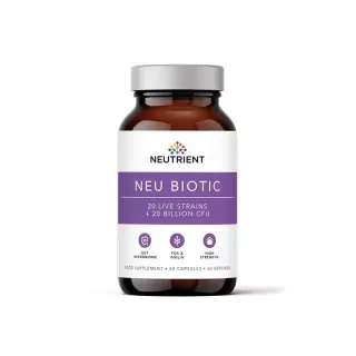 Neu Biotic Neutrient - Probiotique hautement dosé - 60 capsules