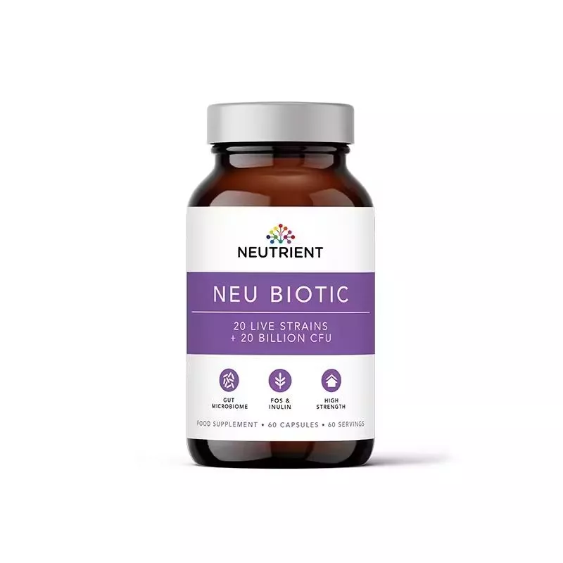 Neu Biotic Neutrient - Probiotique hautement dosé - 60 capsules