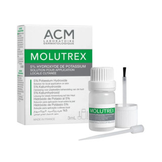 Molutrex 5% Hydroxyde de Potassium Laboratoires ACM - Molluscum contagiosum - 3ml