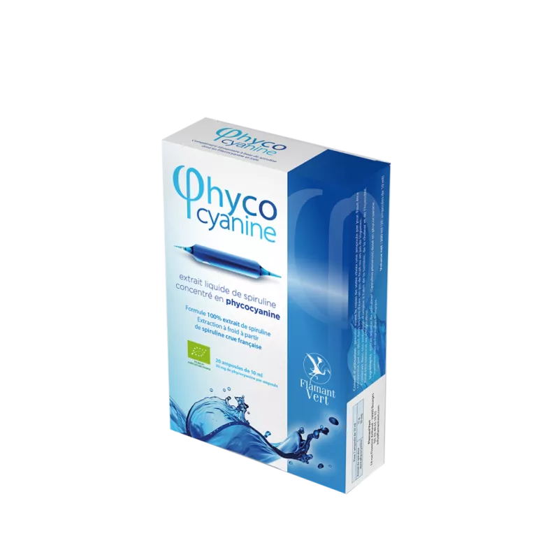 Flamant Vert Phycocyanine -20 ampoules