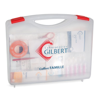 Coffret de secours famille 1ʳᵉˢ urgences Gilbert - Trousse nomade familiale