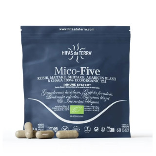 Mico-Five de Hifas da Terra - Système immunitaire - Éco-recharge 60 gélules