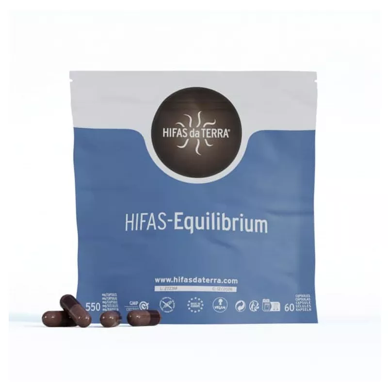 Hifas-Equilibrium Hifas da Terra - Équilibre féminin - Éco-recharge 60 gélules