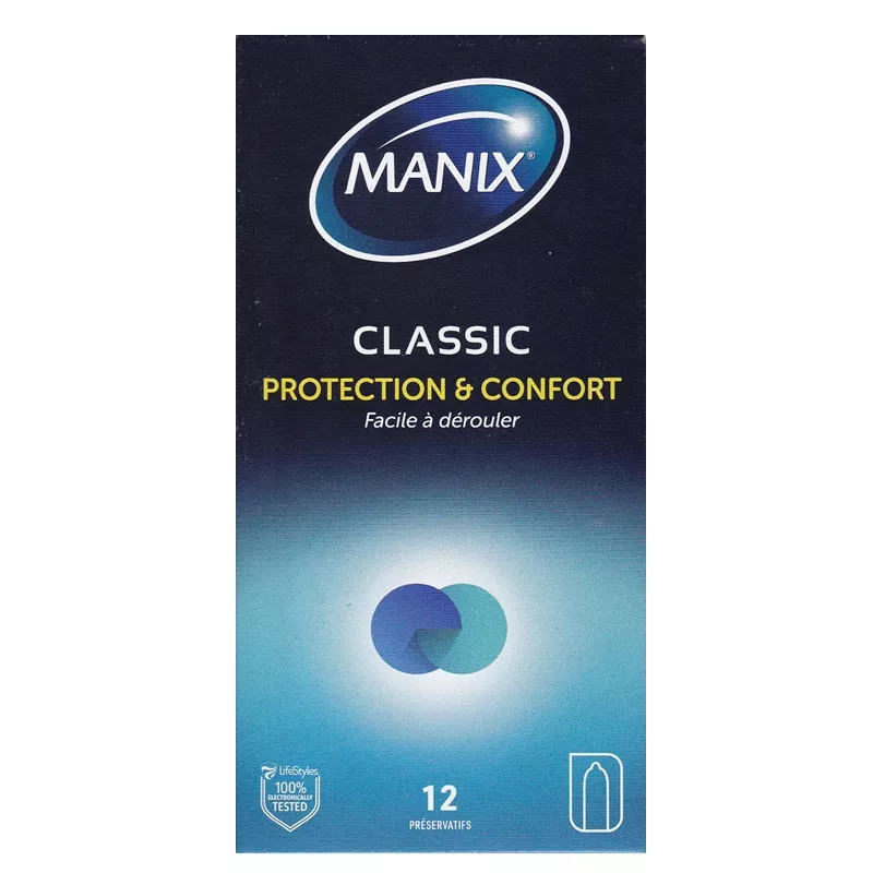 Préservatifs protection & confort Manix Classic - 24 préservatifs