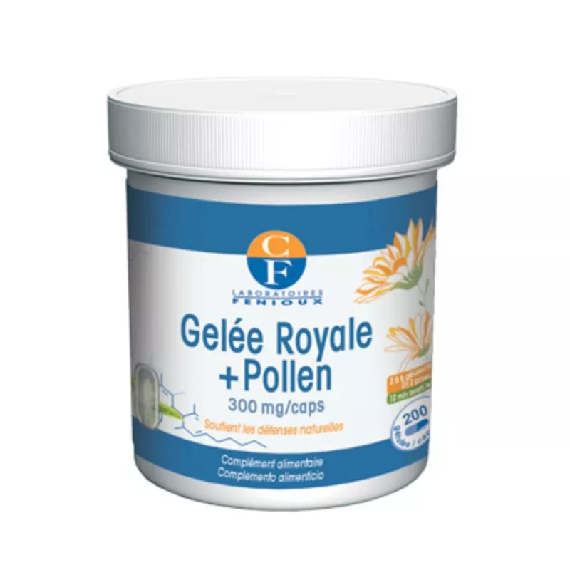 Gelée Royale + Pollen Laboratoires Fenioux - Défenses naturelles - 200 gélules