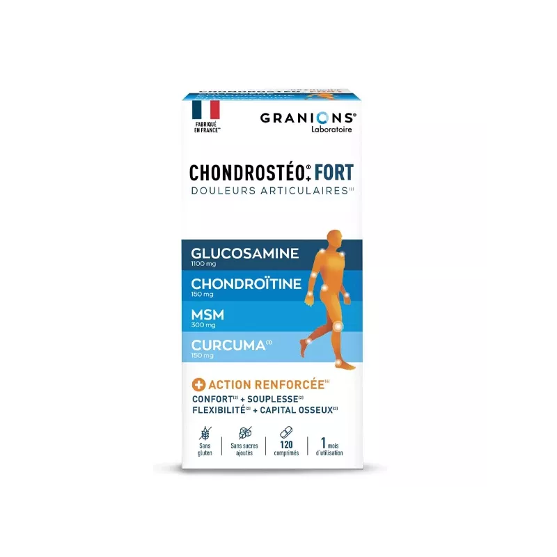 Chondrostéo+ Fort Articulations Granion - 120 comprimés