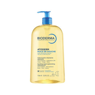 Huile lavante relipidante apaisante Atoderm Bioderma - Visage et corps - 1L