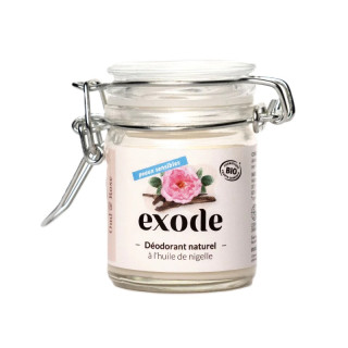 Déodorant baume naturel peau sensible Oud & Rose Exode - 50g