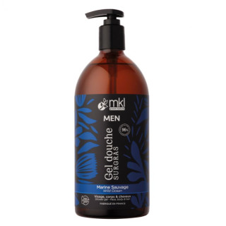 Gel douche surgras homme Marine Sauvage MKL Men - Visage, corps et cheveux - 1L