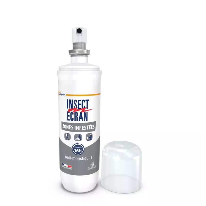 Répulsif peau zones infestées Insect Écran - Répulsif insectes - 100ml
