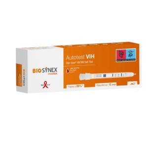 Test VIH Exacto Biosynex - Dépistage du VIH - 1 test