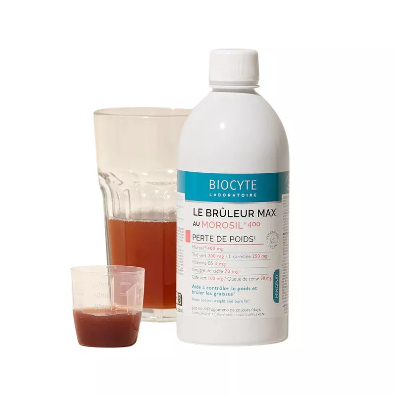 Le brûleur max au Morosil Biocyte - Brûleur de graisses - 500ml