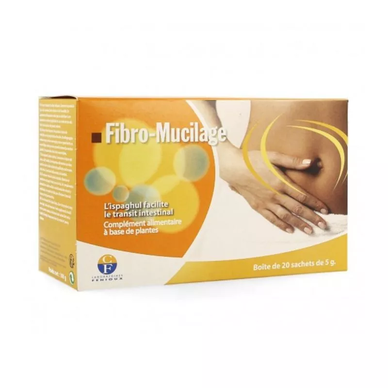 Fibro-Mucilage Laboratoires Fenioux - Transit intestinal - 20 sachets