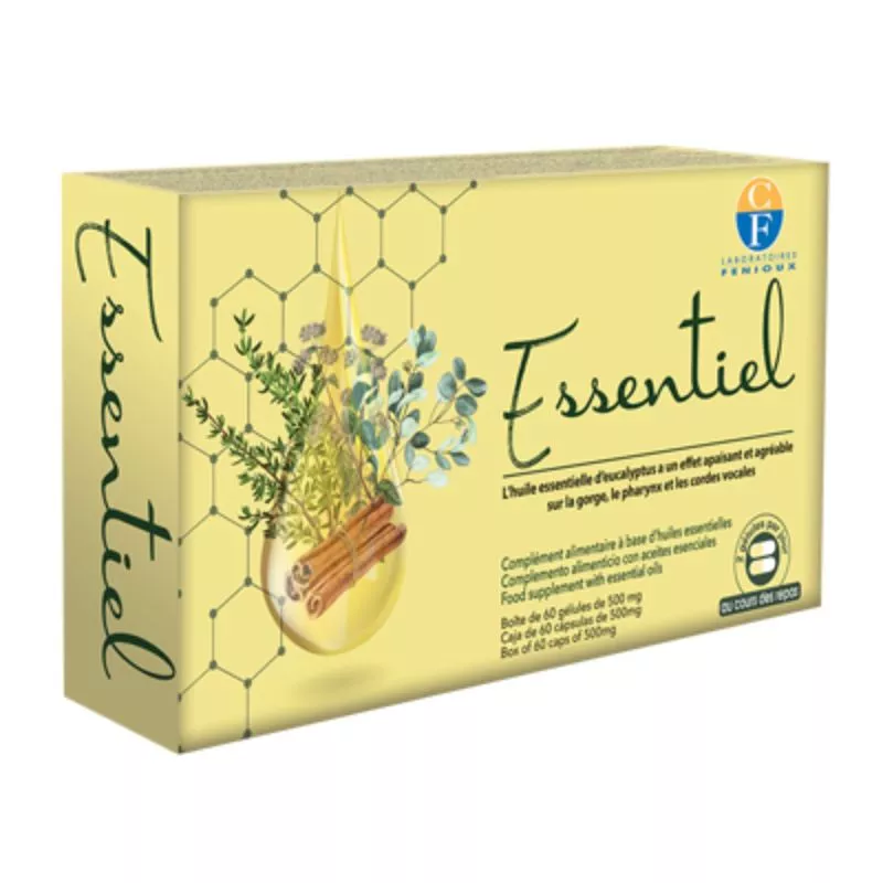 Essentiel Laboratoires Fenioux - Confort respiratoire - 60 gélules