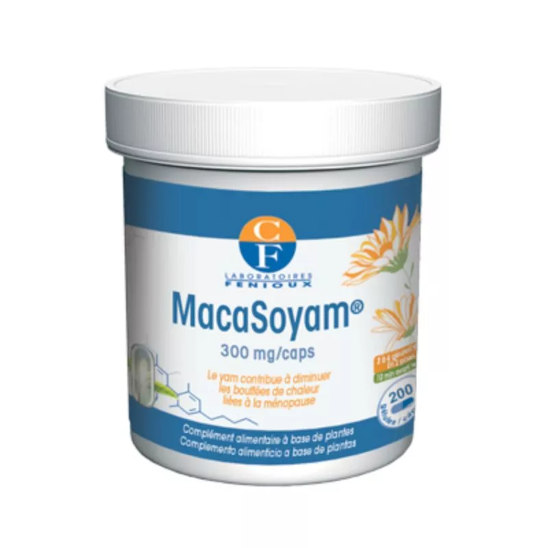 MacaSoyam® Laboratoires Fenioux - Ménopause - 200 gélules