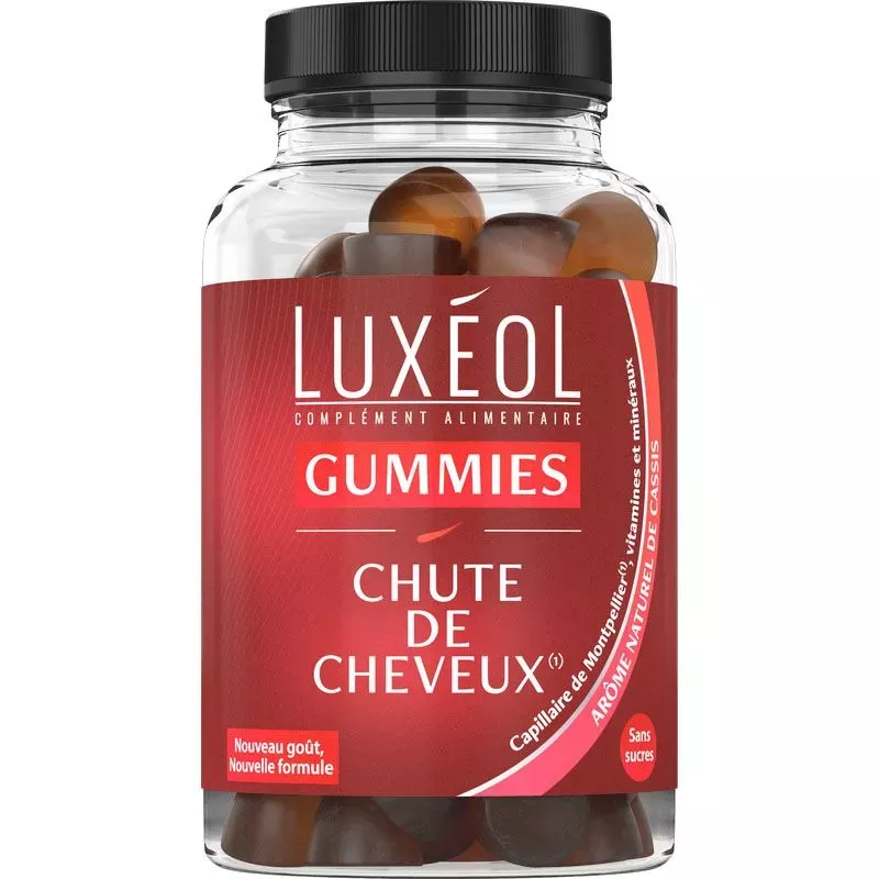 Gummies chute des cheveux Luxéol - 60 gommes