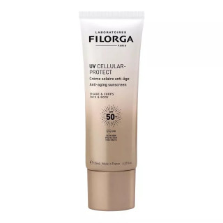 Crème solaire anti-âge SPF50+ UV Cellular-Protect Filorga - Visage et corps - 125ml