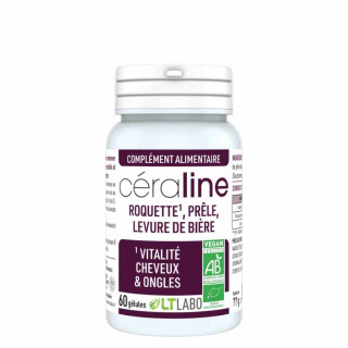 Céraline Bio LT Labo - Vitalité cheveux et ongles - 60 gélules